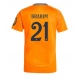 Real Madrid Brahim Diaz #21 Replike Gostujuci Dres 2024-25 Kratak Rukav